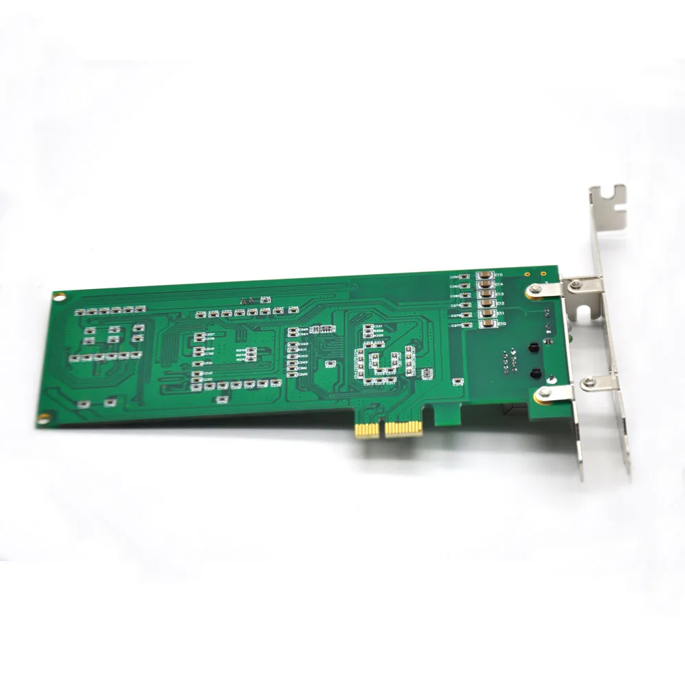 Полностью цифровая Asterisk E1 карта PCI-Express слот, E1/T1/J1 телефонная Голосовая карта ISDN PRI карта SS7 R2 сигнал