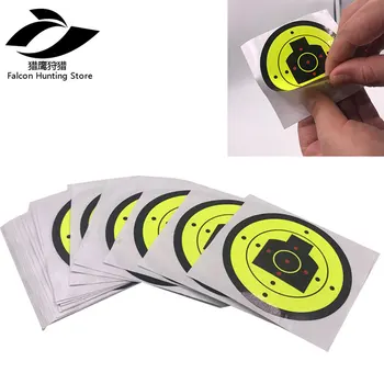 

100/200pcs Splatter Blossom Target Stickers, Pattern Dove, Diameter 3"/7.5cm, Shooting Target, Outdoor Indoor Sport