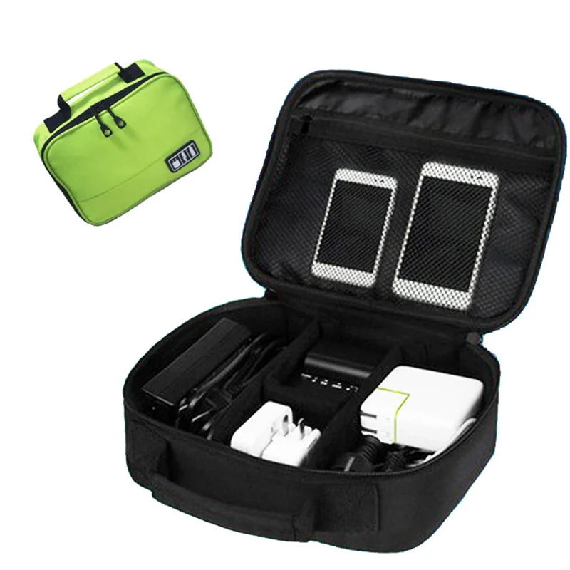 

High Quality Nylon Cosmetic Bag Women Packing Cubes Portable Travel Makeup Bags Large Capacity Organizer Waterproof Make Up Bag