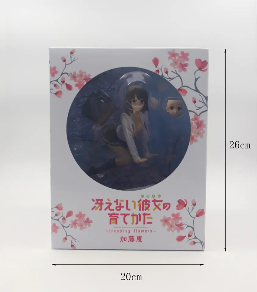 12cm Saenai Heroine No Sodate Kata Pvc Anime Action Figure Megumi