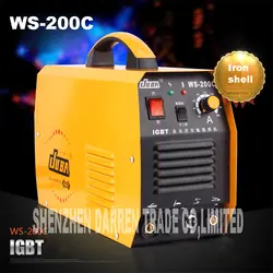 Новый портативный ws-200c инверторов IGBT тиг сварщик аргон Сварщик сварки аргонодуговая сварочный аппарат паяльник