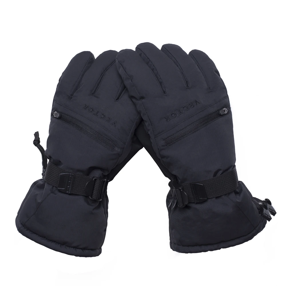 Extra Thick Ski Gloves Men Women Touch Screen Warm Waterproof Skiing