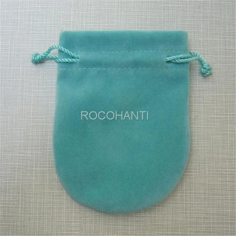 50Pcs Soft Velvet Cloth Jewelry Pouches Calabash Opening Mini Drawstring Bags Gift Bags font b Wedding