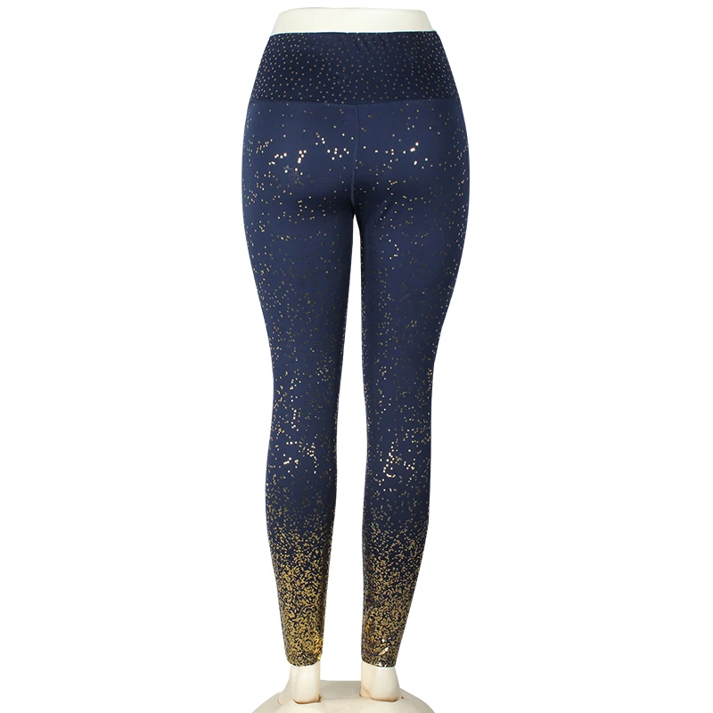 Блестящие штаны для йоги с золотым принтом женские леггинсы для фитнеса Lulu Colorvalue сексуальная одежда для женщин супер эластичные спортивные колготки энергия