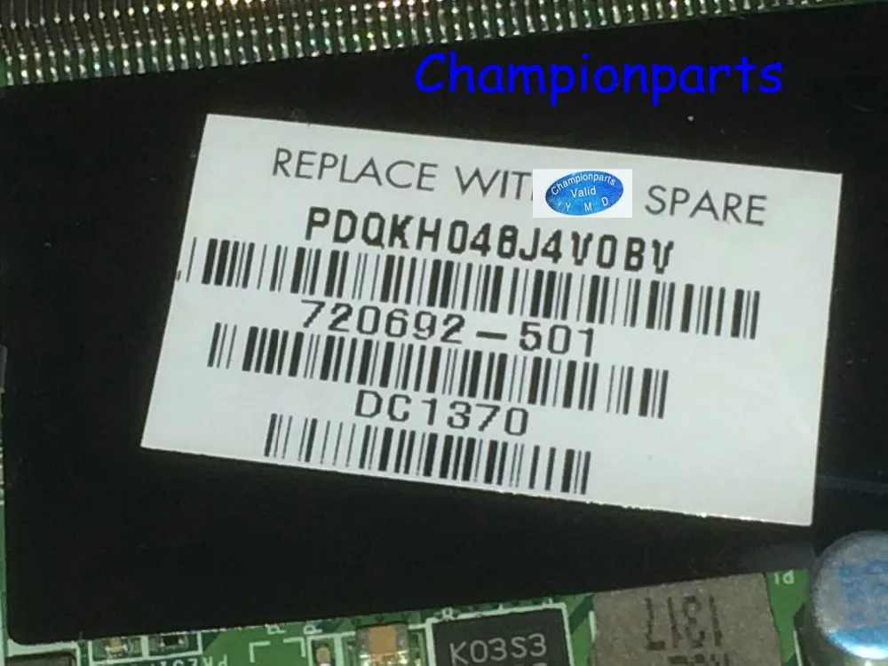 KEFU NEW ITEM,720692-501+ DA0R75MB6C0 REV: C For HP Pavilion 15-E 17-E Laptop motherboard,free processor+ A76M 1G