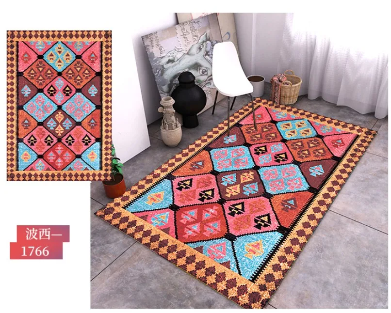 Новые ковры в персидском стиле для гостиной, спальни, богемные коврики и ковры, классические ковры в турецком стиле для учебы, коврик для журнального столика