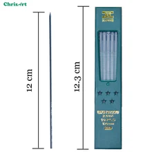 10 шт./кор. 2 мм 2B HB черный 2,0 мм механический карандаш свинца пополнения чернил 120 мм