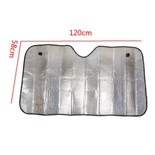 Foldable Sun Shade Cover Car Front Rear Window Sunshade Window Foil Aluminum Foil Windshield Sunshade Curtain hot selling dark gray adhesive rear projection foil 1 524m 0 6m rear projection film foil for shop window display