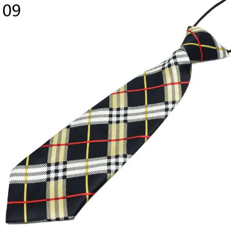 Fashion Boys Girls Kindergarten School Uniforms Children's Ties Striped Plaid Necktie