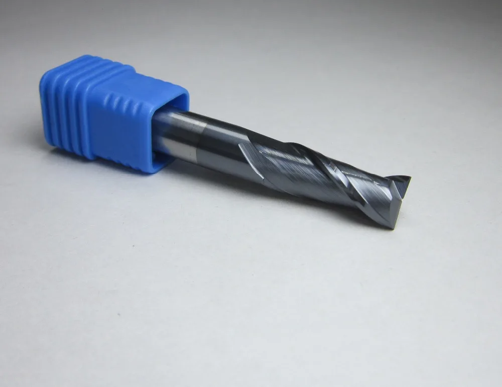 

4PCS HRC45 10MM tungsten carbide end mills 2 flutes 2F flat milling cutter CNC machine lathe tools metal cutting for steel 45HRC