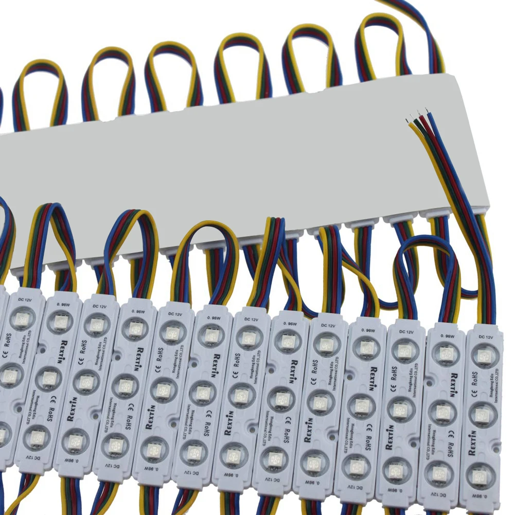 10 шт. DC12V 3 светодиодный модуль 5730 Знак дизайн светодиодный модуль инжекторный светодиодные полосы света