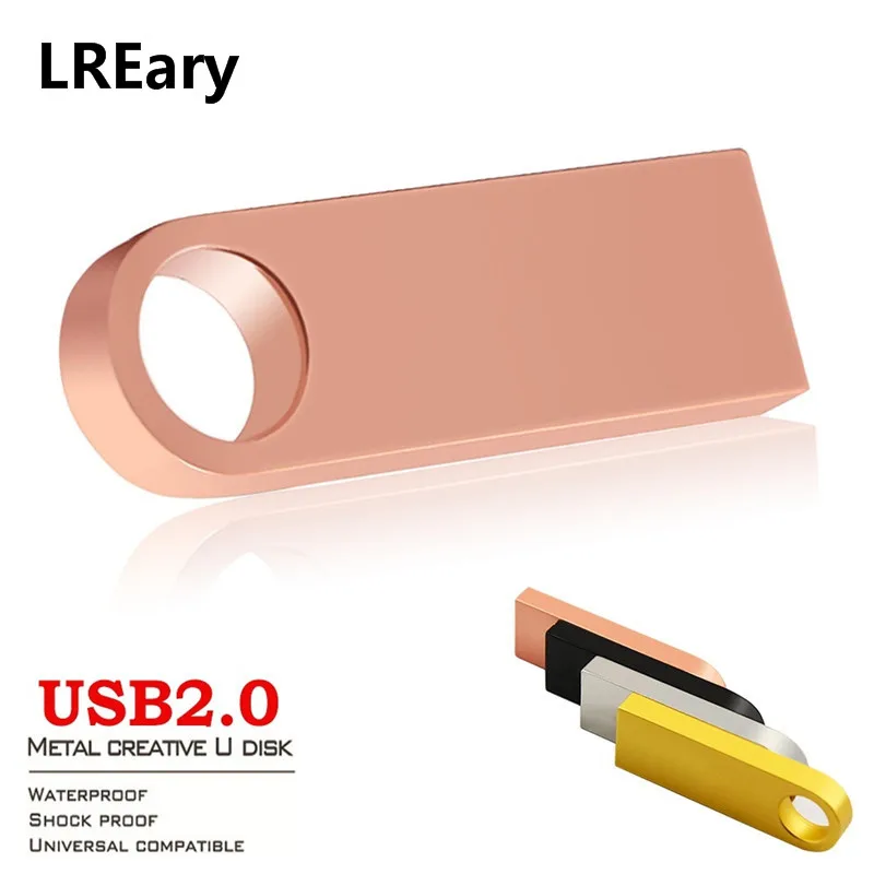Горячая Распродажа USB флеш накопитель 32 ГБ 4 8 Флешка 64 Гб 16 водонепроницаемый