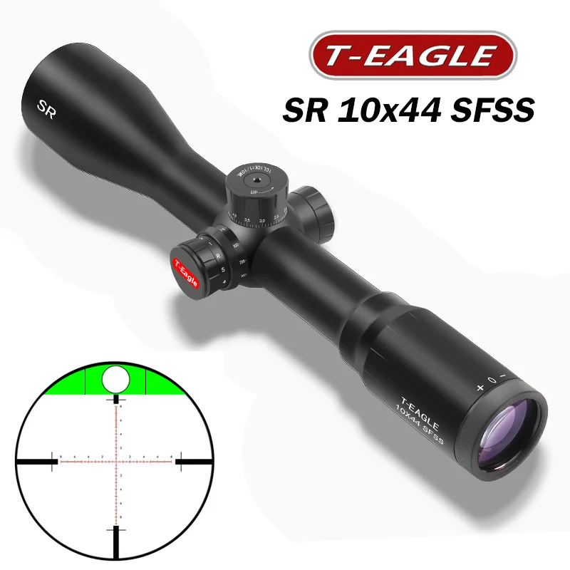 Тактический прицел T Eagle SR10X44SFSS для снайперской охоты оптика стрельбы и