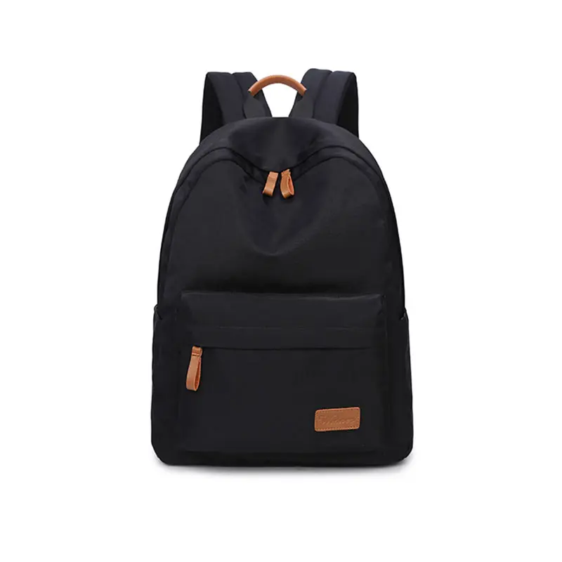 

Fashion Solid Color Backpacks Leisure Korean Ladies Back Pack School Children Schoolbag Travel Shoulder Bags For Teenagers Girls