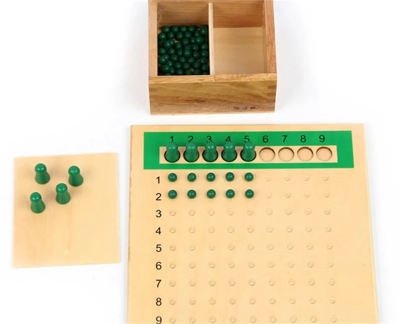 New Baby Toy Montessori Multiplication Bead Board and Division Bead Board for Early Childhood Education Preschool Training Toy New Baby Toy Montessori Multiplication Bead Board and Division Bead Board for Early Childhood Education Preschool Training Toy