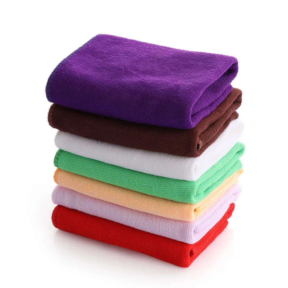 

1pc 35*75cm Microfibre Car Cleaning Scrubbing Soft Towel Cleaning Wash Cloth Soothing Face Hand Towel Handkerchief