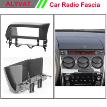 Наивысшего качества авто Радио Рамки установки объемного фасции отделка CD Даш Комплект для Mazda 6 Atenza 2002-2007 (черный)