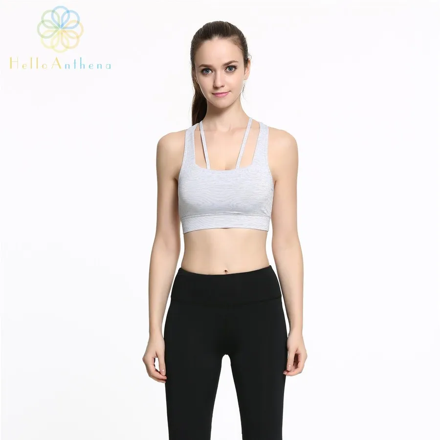 Hello Anthena Womens Shaped T Back Sport Bra Machine Wash High Support