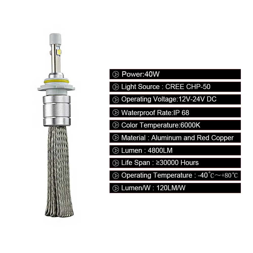 day light led car