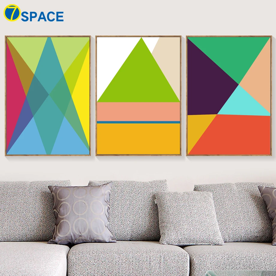 Abstract Geometric Line Nordic Posters And Prints Wall Art ...