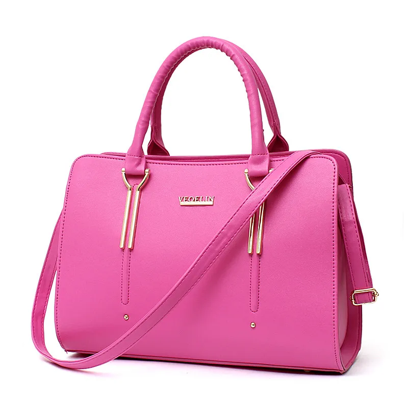 Elegant Designer Large font b Handbag b font Fashion Pillow Shaped Hand Bag Stylish Trendy PU