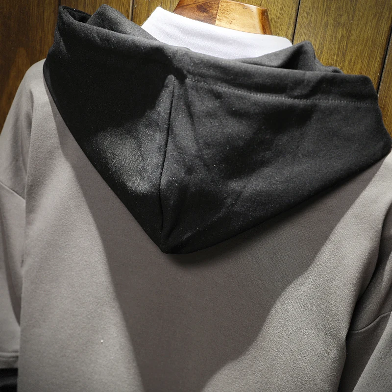 2018 New Mens Hoodies Autumn Sweatshirts Men Hip Hop Streetwear Hoody Men's patchwork hoodie Solid Fleece Man Clothing Plus size 2018 New Mens Hoodies Autumn Sweatshirts Men Hip Hop Streetwear Hoody Men's patchwork hoodie Solid Fleece Man Clothing Plus size