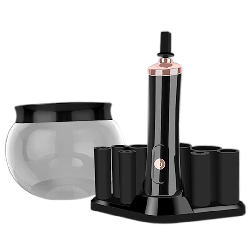 

Electric Makeup Brush Cleaner And Dryer Set Make Up Brushes Washing Tool Makeup Brushes Cleaner And Dry In Seconds Protect Bri