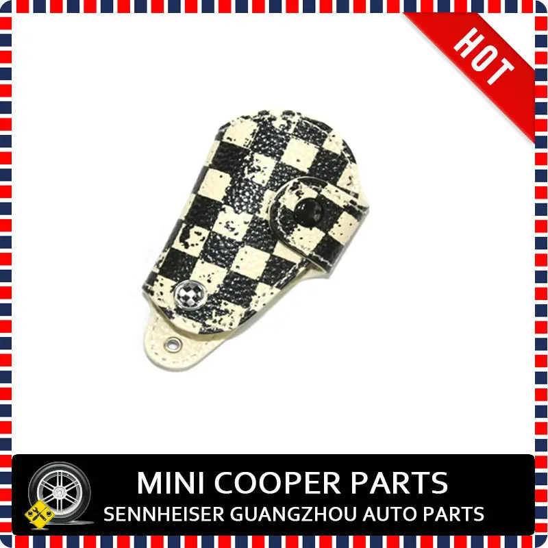 

Brand New PU Material Mini Check Style Car Key Bag For mini cooper R55 R56 R57 R58 R59 R60 R61 (1 Pcs/Set)