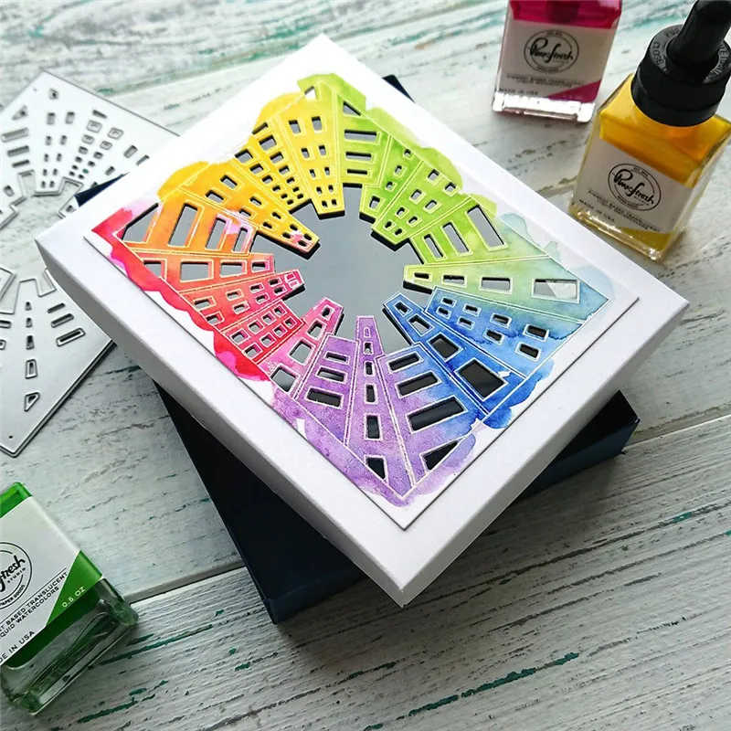 

Eastshape Background Metal Cutting Dies for Card Making Album Scrapbooking Embossing Stencil Frame Die Cut New Dies for 2019