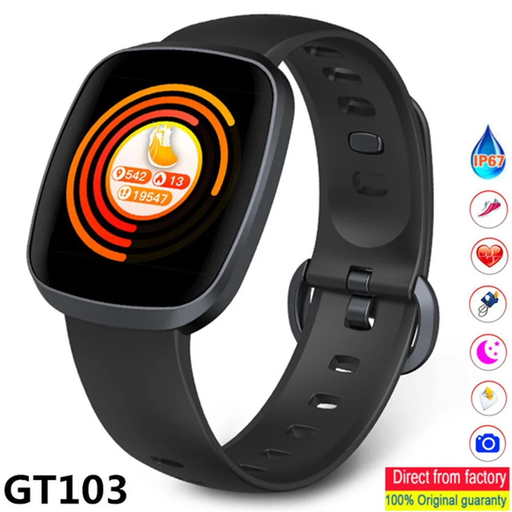 New GT103 Fitness Tracker Sport Smart Watch Smartwatch For iPhone Samsung Galaxy | Электроника