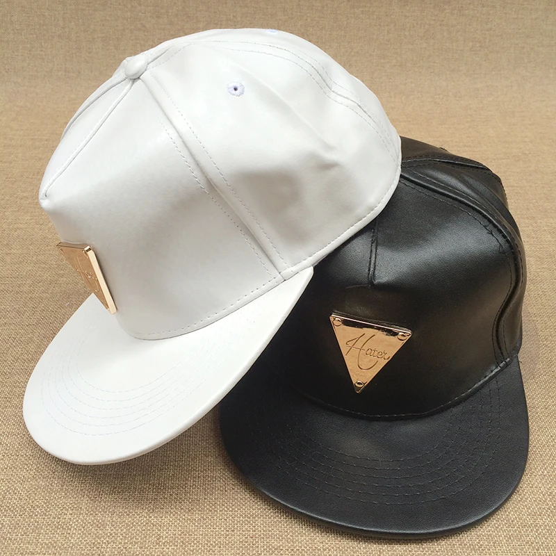 hater snapback leather