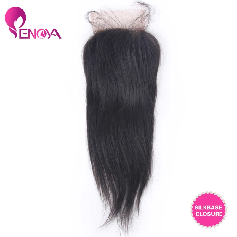 

Freestyle Silk Closures Peruvian Hair Straight Silk Base Closure