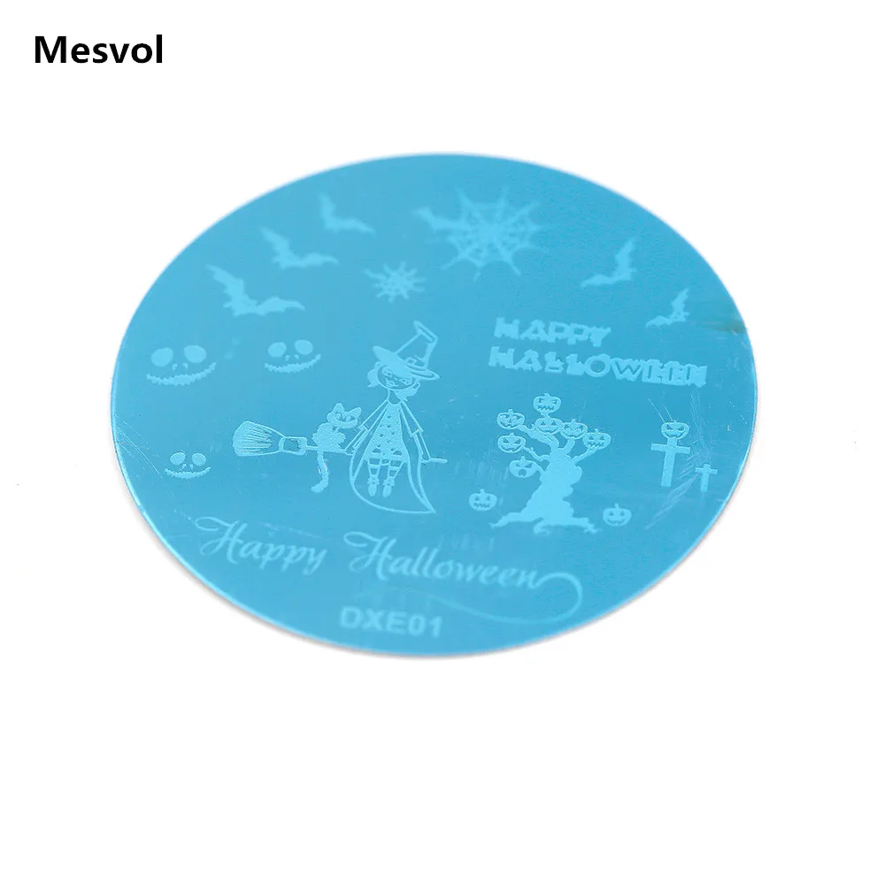 

Nail Stamping Plates Stamps Image Plate 1pcs New Halloween Stamping PlateS Image Timplate Plates