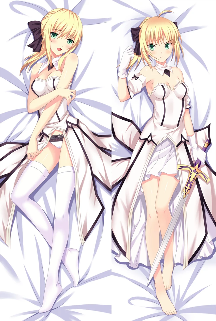 Возможно обновление аниме Fate/stay night Fate/EXTRA FGO Fate/apocripha персонажи Подушка «Dakimakura» чехол обнимающий тело наволочка - Цвет: 52002