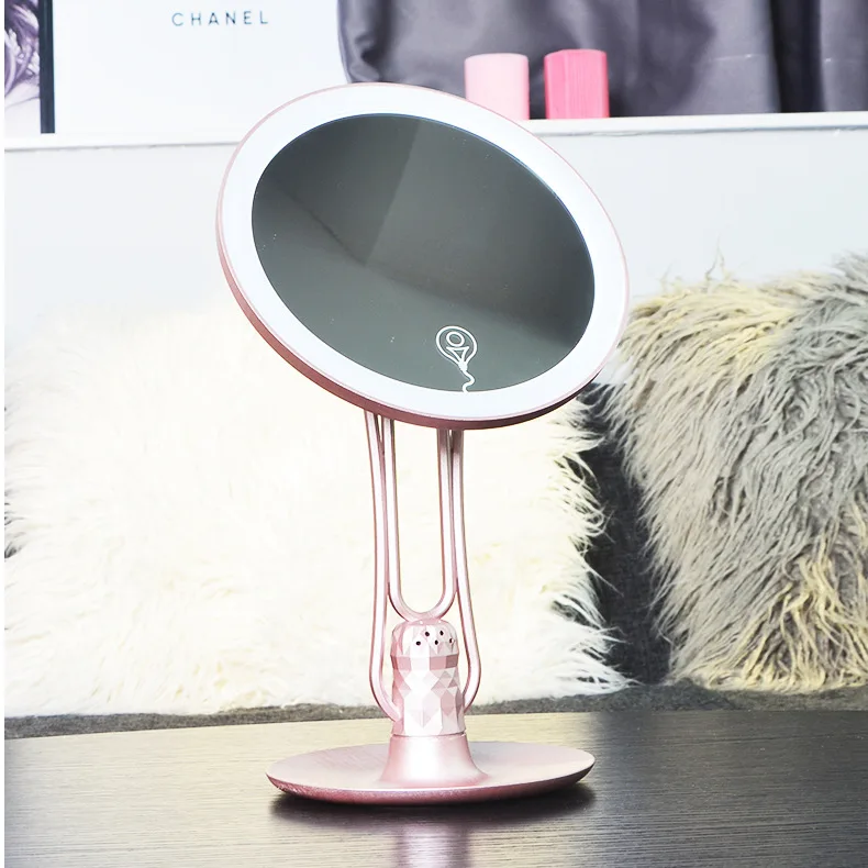 

1PC New Mirror LED Makeup Mirror Desktop Light HD Sunlight LED Princess Dressing Mirror For Girlfriend G0425