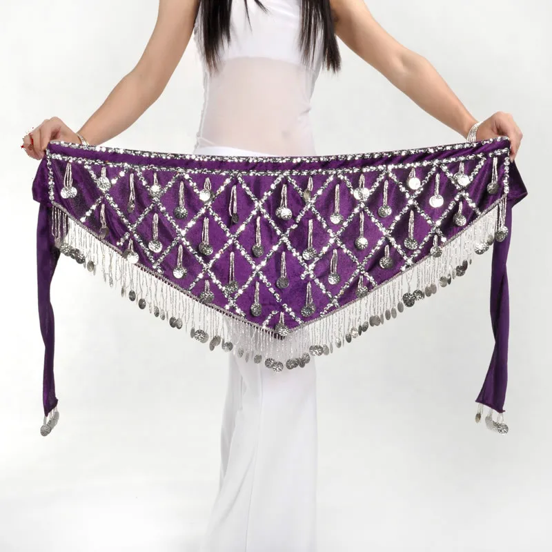 Набедренный платок для танца живота с блестками и бахромой|belly dance hip|hip scarfbelly hip scarf