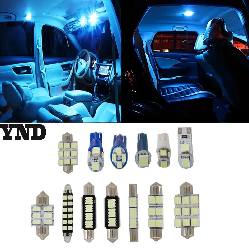 8xFit Nissan 350Z Coupe 2003-2009 Light SMD Full LED Interior Lights Package Deal | Автомобили и мотоциклы