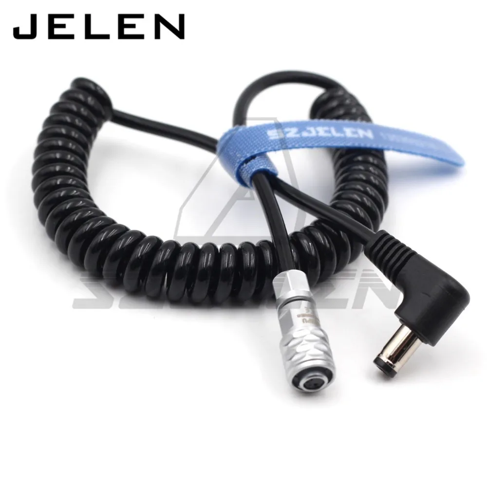  DC 5.5X2.5mm to WEIPU SF6 2Pin Connector for (BMPCC 4)Blackmagic Pocket Cinema Camera 4K Power Cabl