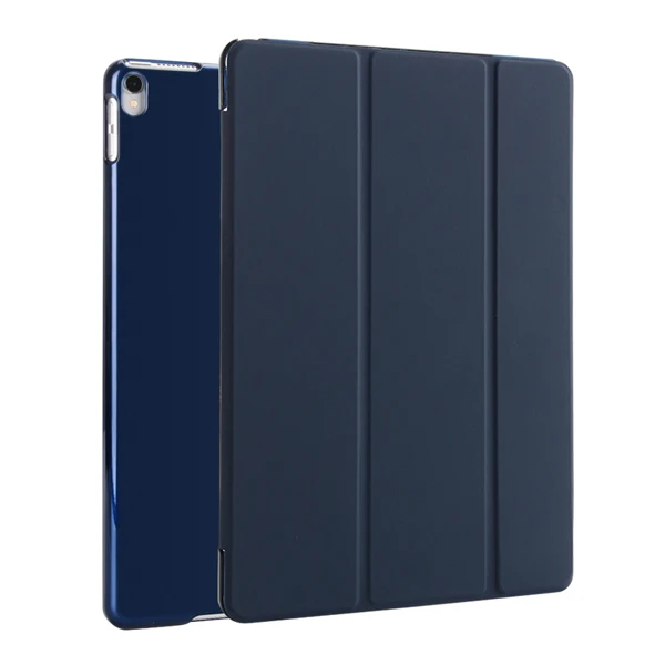 Чехол для iPad 10,2 7-го поколения GOLP с магнитной откидной крышкой и подставкой из искусственной кожи+ Жесткий PC задний смарт-чехол для iPad 10,2 чехол - Цвет: Dark Blue