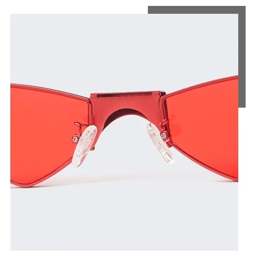 Сексуальные маленькие треугольные солнцезащитные очки для глаз в форме кошачьего глаза мужские и женские Модные Оттенки UV400 Винтажные Очки 47967