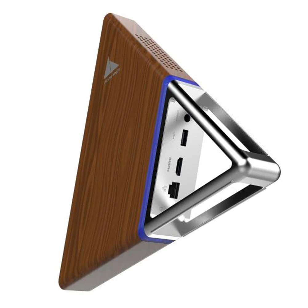 

Mini Computer Triangular 8GB RAM+64GB Multi-ports Energy Saving Multifunctional Mini PC New Arrival