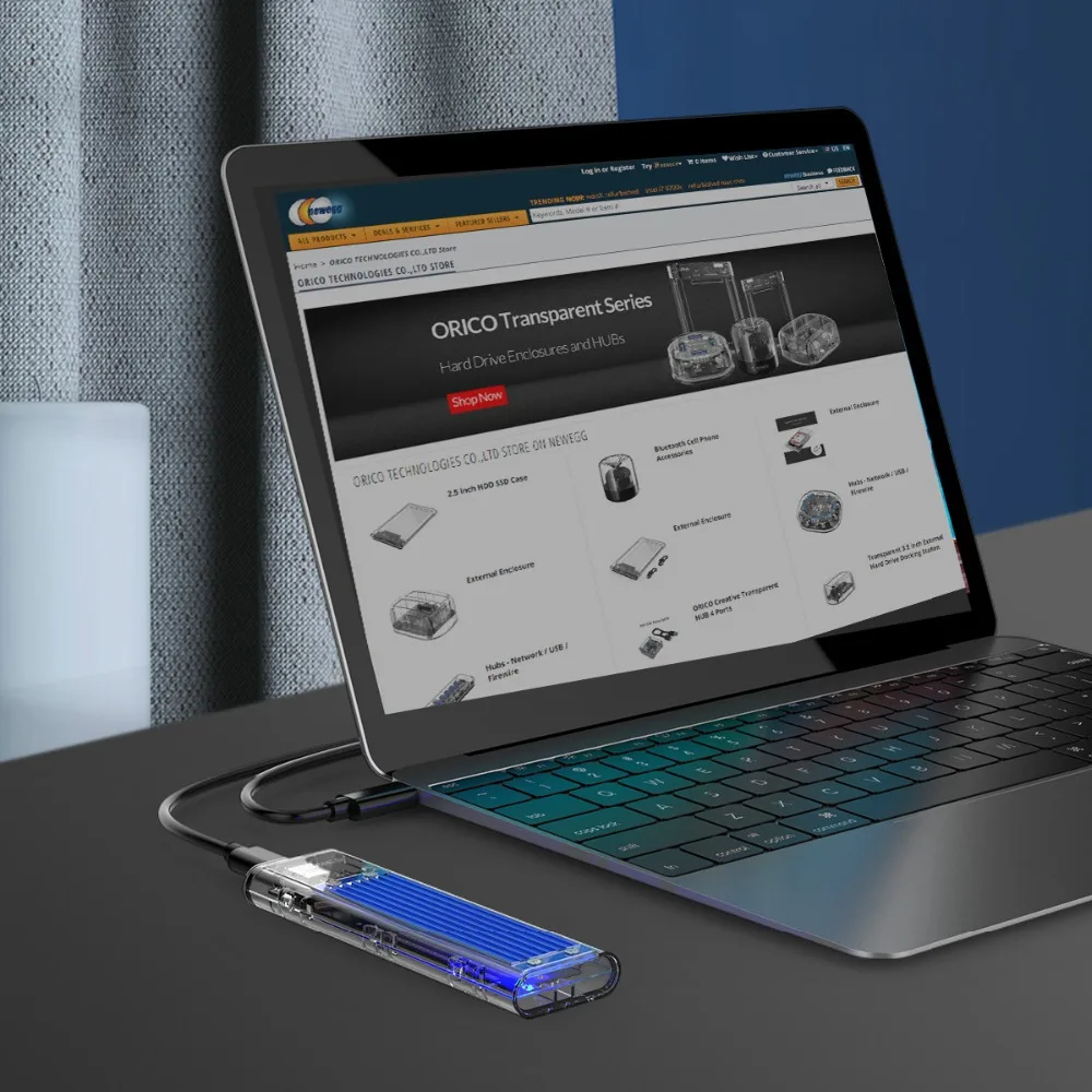Высококачественный USB3.1 Gen2 type-c M.2 NVME корпус SSD, HDD для Windows Mac