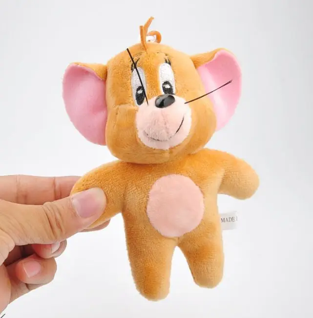 1 шт. Kawaii кошка мышь мультфильм меховой шарик-подвеска Кукла-сумка висячая плюшевая игрушка