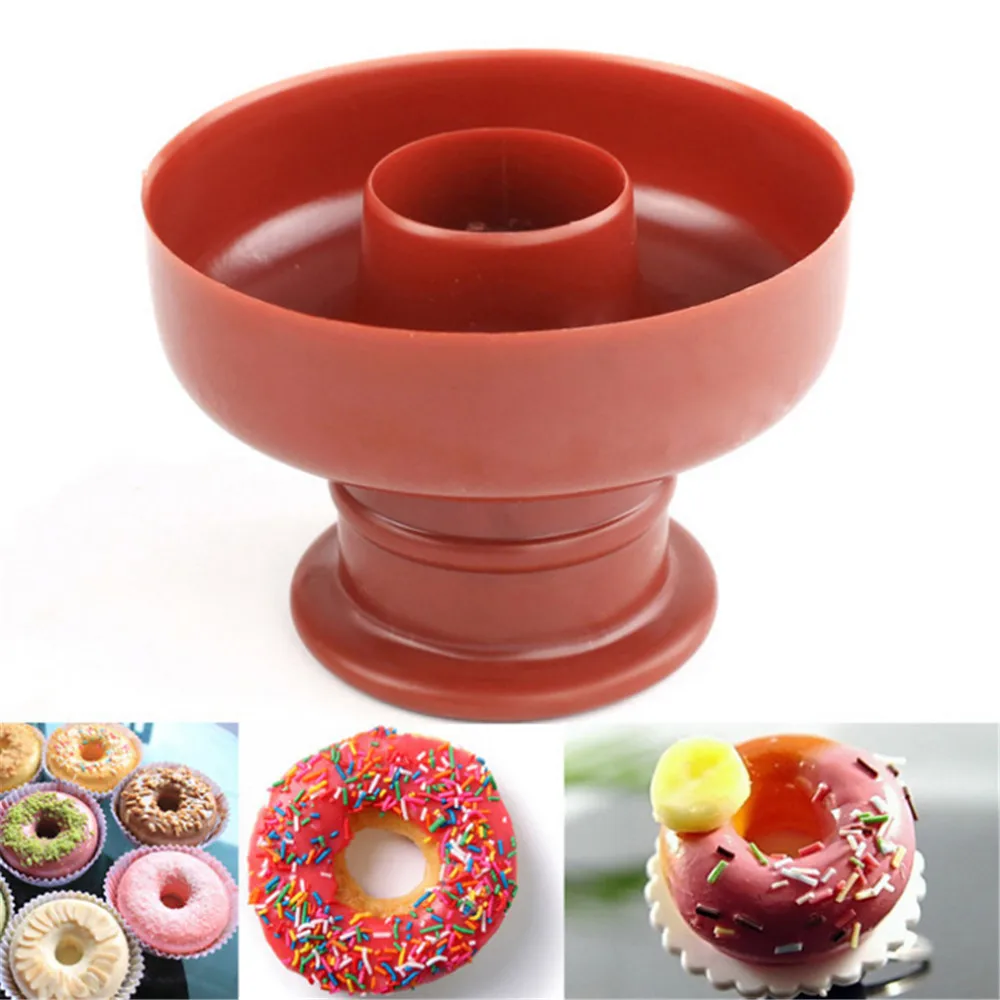

1pc Non-toxic Donut Mold DIY Dessert Fondant Cakes Tool Handmade Sweet Food Bakewear Baking Cookie Cake Mould Kitchen Supplies