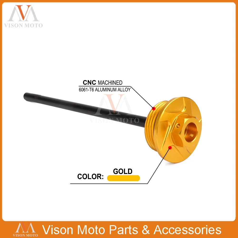 CNC Oil Dipstick Engine Plugs Oil Filter Plugs For Polaris Sportsman