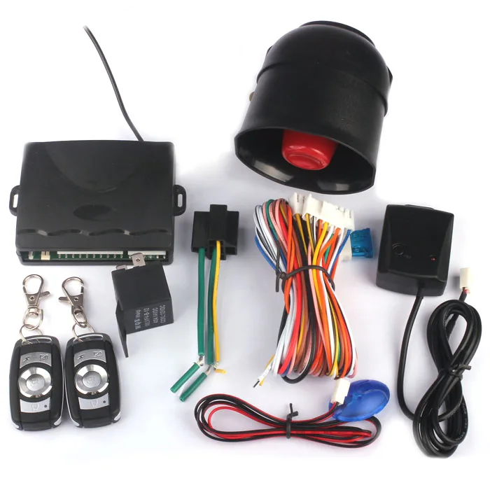 

Universal Car Alarm vibration alarm Keyless Entry Security System For Remote Theft Protection
