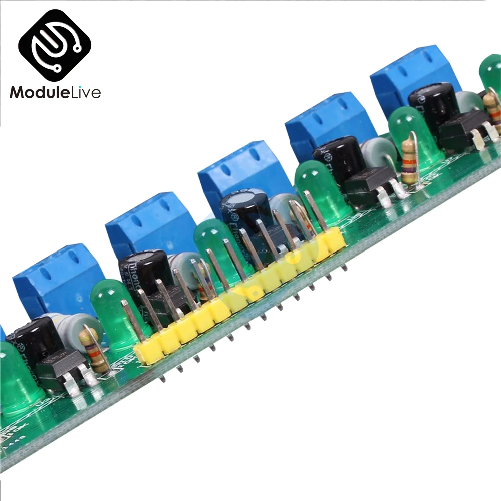 AC 220V 8 канальный MCU TTL уровень Ch изоляция оптрона тестовая плата изолированный