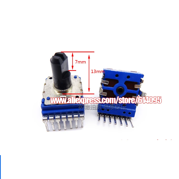 5 шт. 141 типа аудио потенциометра регулировки громкости B50K/двойной 7-контактный 13,5 мм Мост половина потенциометр B50Kx2