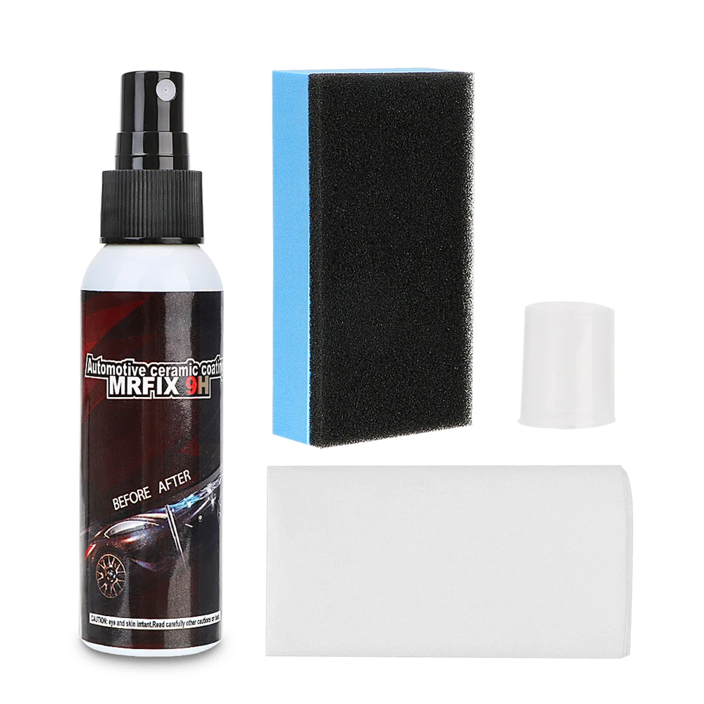 Car Wax Super Hydrophobic 9H Paint Care Auto Detailing Glass Coat Anti