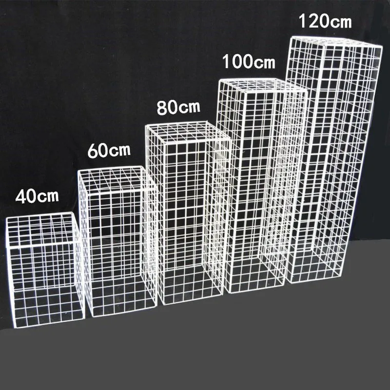 

New Wrought Iron Grid Road Lead Wedding Background Shelf Props Wedding Arch Stage Decoration
